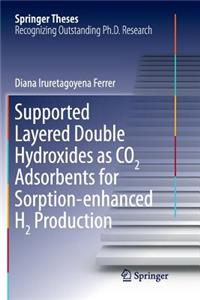 Supported Layered Double Hydroxides as Co2 Adsorbents for Sorption-Enhanced H2 Production