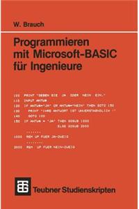 Programmieren Mit Microsoft-Basic Für Ingenieure