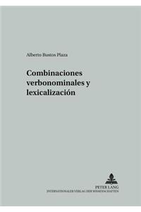 Combinaciones Verbonominales Y Lexicalizacion