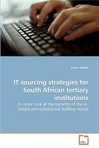 IT sourcing strategies for South African tertiary institutions