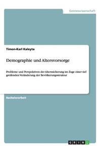 Demographie und Altersvorsorge