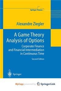 A Game Theory Analysis of Options