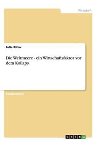 Die Weltmeere - ein Wirtschaftsfaktor vor dem Kollaps