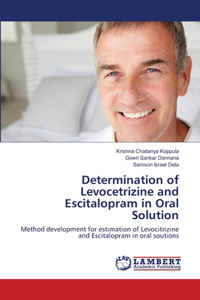 Determination of Levocetrizine and Escitalopram in Oral Solution