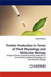 Protein Production in Terms of Plant Physiology and Molecular Biology