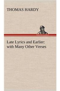Late Lyrics and Earlier