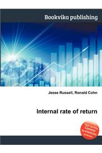 Internal Rate of Return