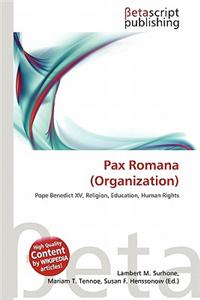 Pax Romana (Organization)