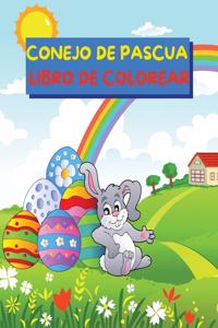 Libro para colorear del Conejo de Pascua