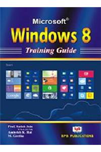 MS Windows 8 Training Guide