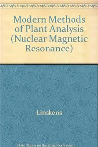 Modern Methods of Plant Analysis (Nuclear Magnetic Resonance)