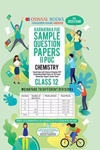 Oswaal Karnataka PUE Sample Question Papers II PUC Class 12 Chemistry Book (March 2020 Exam)