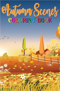 Autumn Scenes Coloring Book