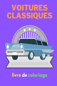 voitures classiques livre de coloriage