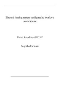 Binaural hearing system configured to localize a sound source