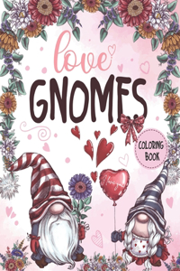 Love Gnomes coloring book