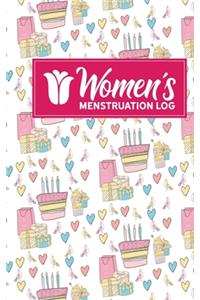 Women's Menstruation Log