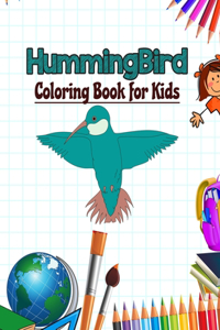 Hummingbird Coloring Book for Kids