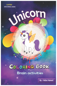 Unicorn Coloring Book +Brain Activities