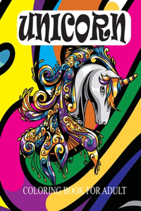 Unicorn Coloring Book for Adult