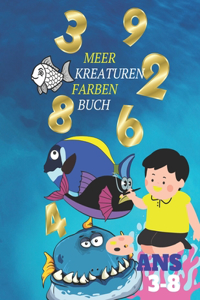 Meer Kreaturen Farben Buch
