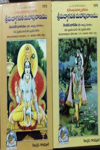 Srimad Bhagvata Mahapurana (Part 1 &2), Telugu, Complete Description