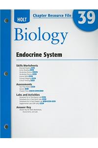 Holt Biology Chapter 39 Resource File: Endocrine System