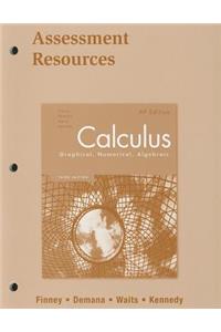 Calculus Assessment Resources Blackline Masters 2007c