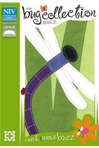 NIV, The Bug Collection Bible: Dragonfly, Leathersoft, Green/Multicolor