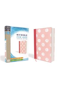Niv, Bible for Kids, Cloth Over Board, Pink, Red Letter, Comfort Print
