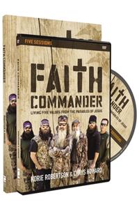 Faith Commander with DVD: Living Five Values from the Parables of Jesus