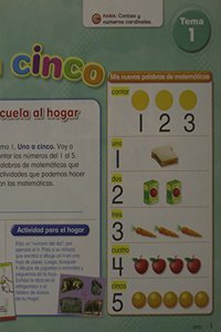 Math 2015 Spanish Common Core Student Edition 4-Pack Grade K Topics 1-16