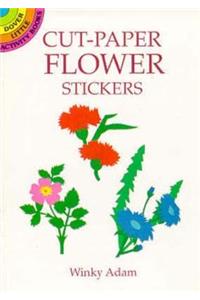 Cut-Paper Flower Stickers