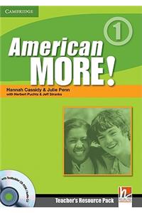 American More! Level 1 Teacher's Resource Pack with Testbuilder CD-Rom/Audio CD