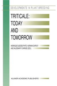 Triticale: Today and Tomorrow