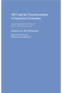Mit and the Transformation of American Economics