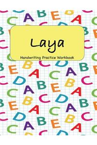Laya - Handwriting Practice Workbook