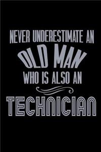 Never underestimate an old man who is also a Technician