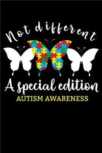 Not different a special edition austism awareness