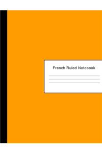 French Ruled Notebook