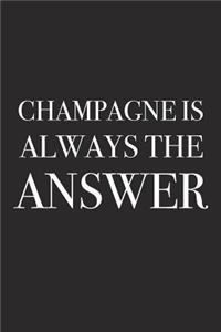 Champagne Is Always the Answer
