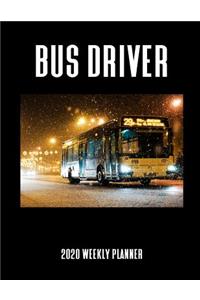 Bus Driver 2020 Weekly Planner