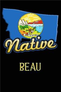 Montana Native Beau: College Ruled Composition Book