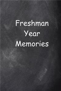 Freshman Year Memories Lined Journal Pages