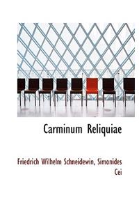 Carminum Reliquiae