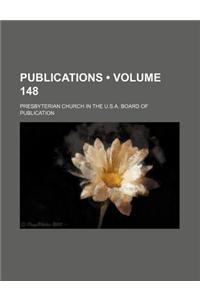 Publications (Volume 148)
