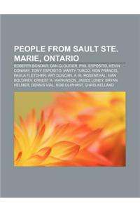People from Sault Ste. Marie, Ontario