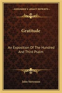 Gratitude