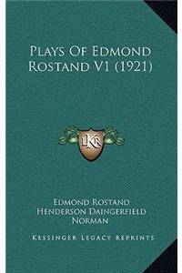 Plays Of Edmond Rostand V1 (1921)