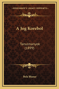 A Jog Korebol